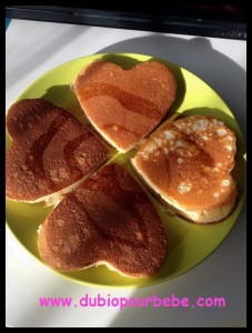Pancakes coeur